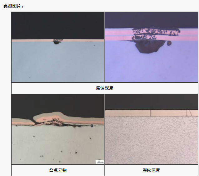 金属/非金属材料切片分析